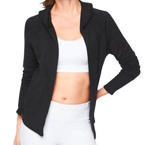 ATHLETA Clarity Cinch Hooded Cardigan Sweater Size XS